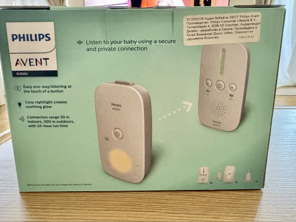 Бебефон Philips AVENT DECT