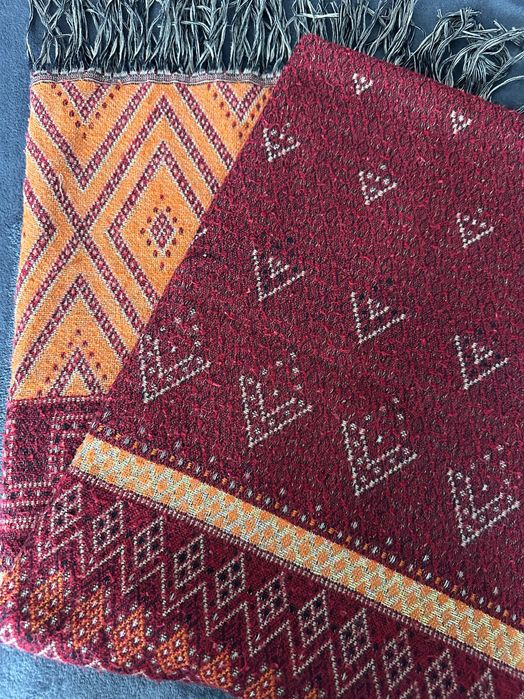 Esarfa Pashmina cu doua fețe.
70%pashmina