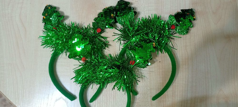 Ободок Ёлочки светящиеся