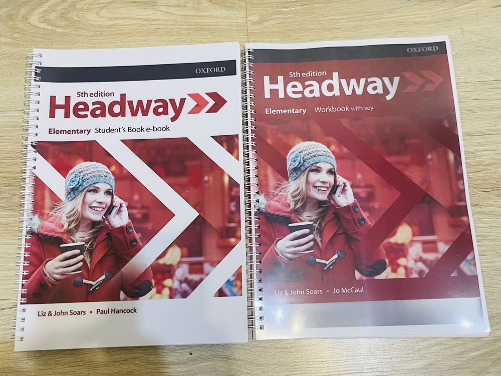 Headway 5th edition все уровни комплект students & work book