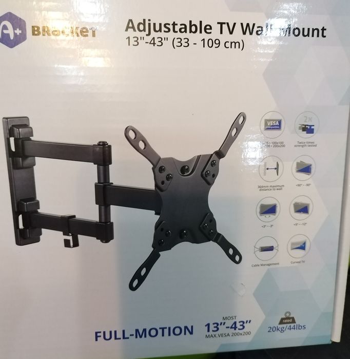 Suport TV, două brațe