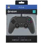 Controller cu fir Nacon Compact pentru Playstation 4, Negru