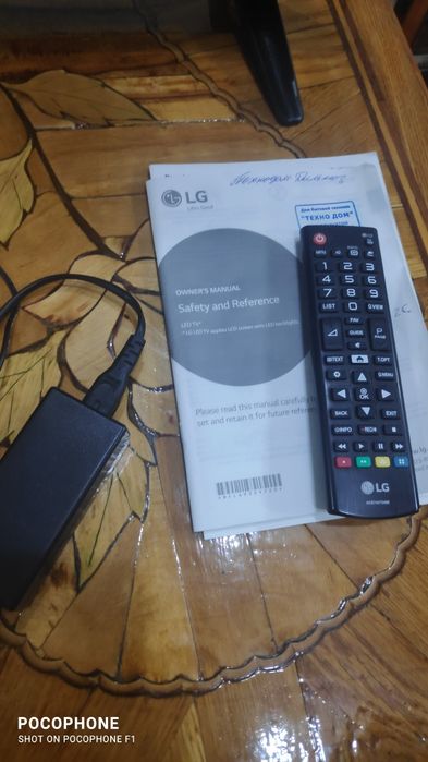 Телевизор LG, 32 дюйма, б/у, производство Корея.
