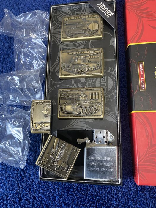 Bricheta. Set Brichete Metalice gen Zippo in cutie.