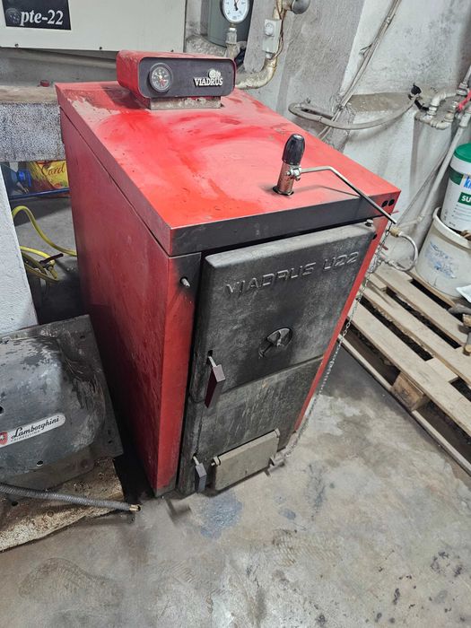 Чугунен котел на твърдо гориво Виадрус / Viadrus 35 KW / 35 киловата