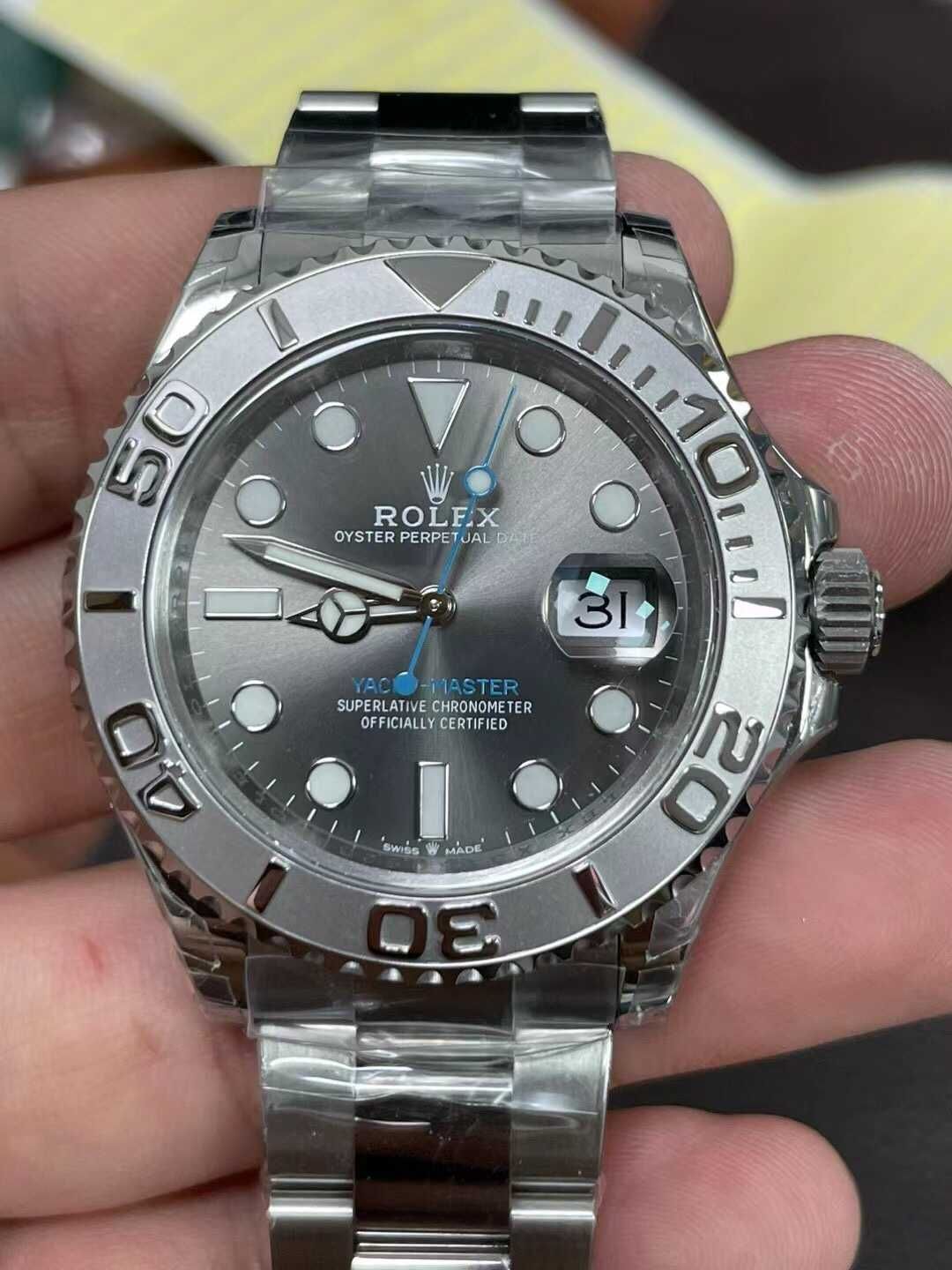 Rolex yacht-master 40mm платина 3235