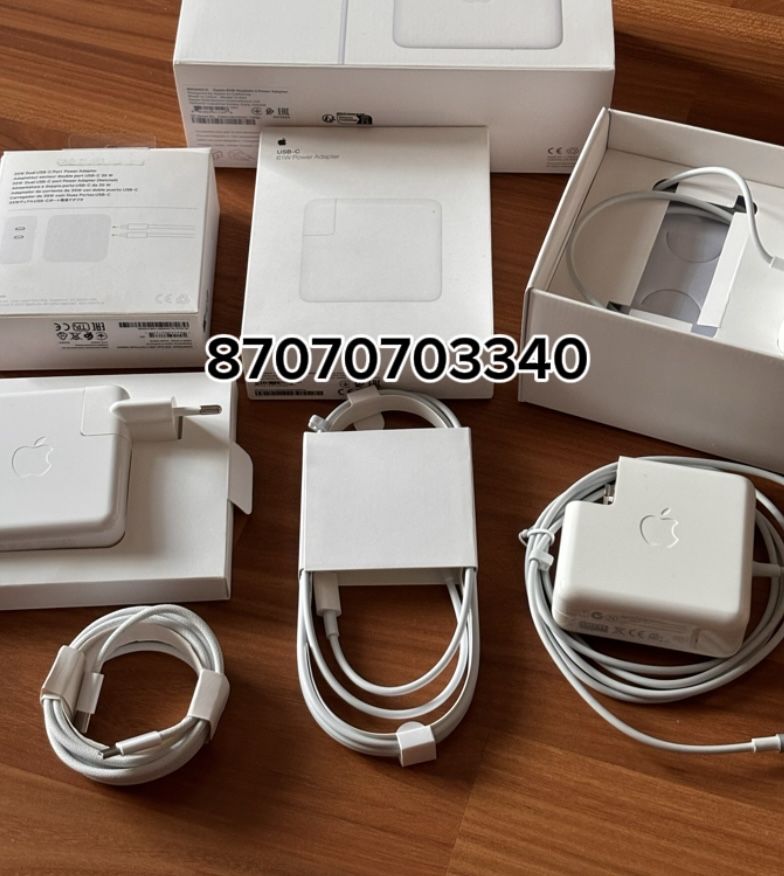macbook зарядка макбук блок питания шнур штекер magsafe type-c