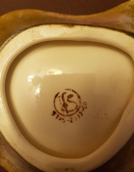 Set vaza si 3 boluri, ceramica