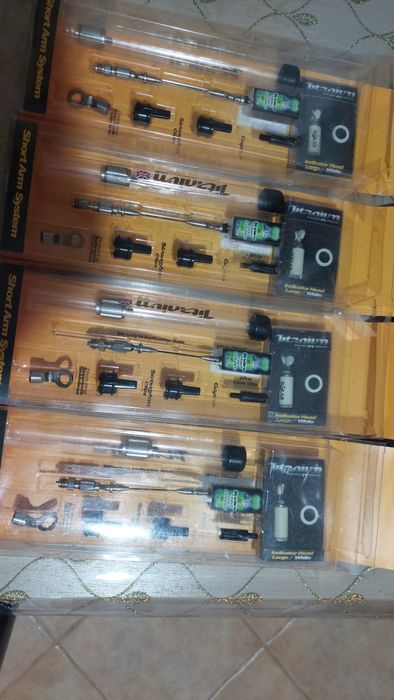 Set 4 swingere solsr titanium + 4greutati de 30g+ 4 cap wite nite glow