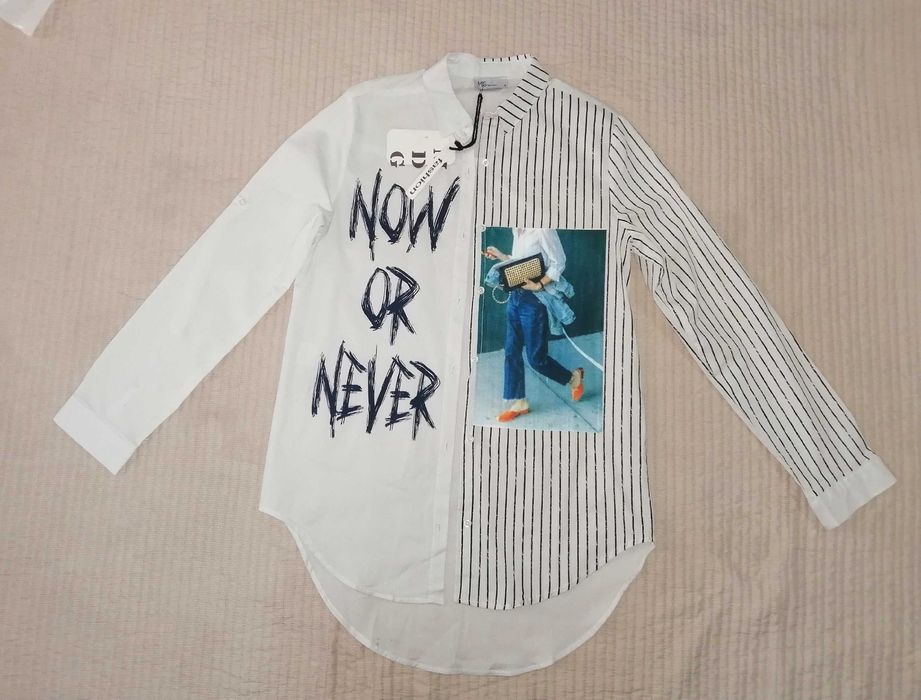 Продам НОВУЮ рубашку, размер 42 (S), точные замеры в описании