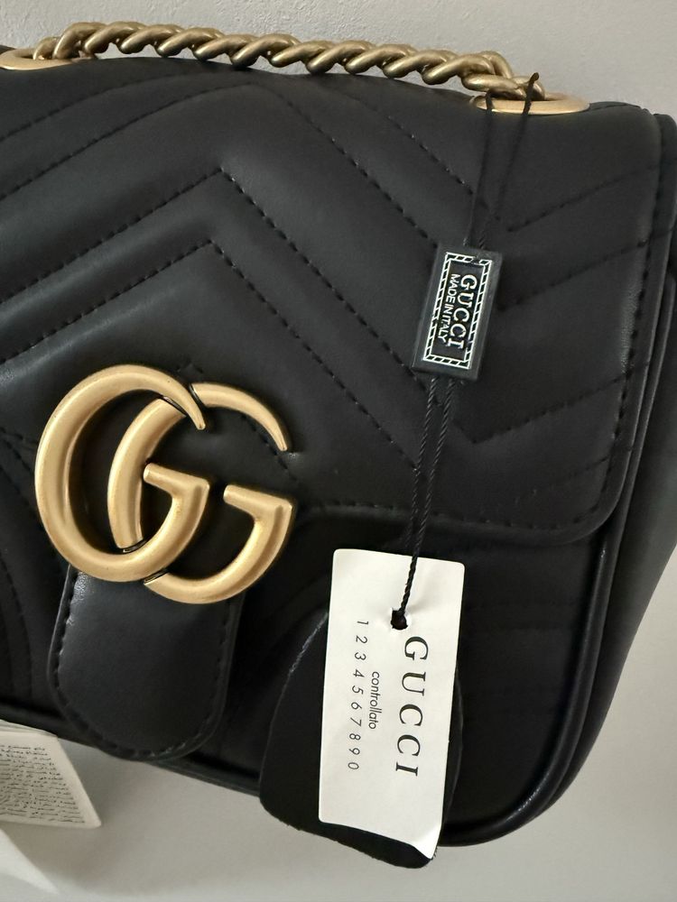 Дамска чанта GUCCI - Естествена кожа