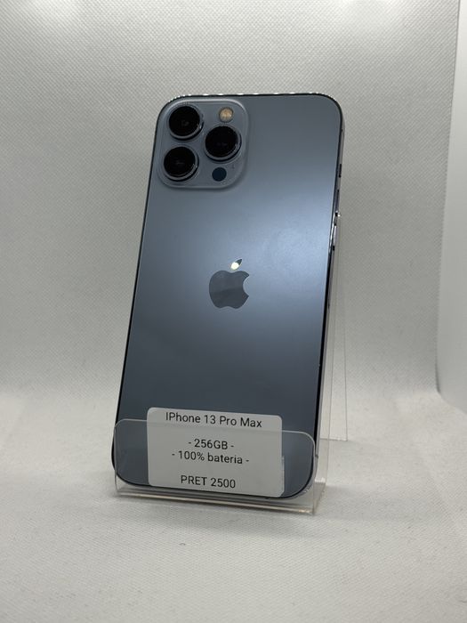 Magazin Vindem: Iphone 13 Pro Max, 256GB, 100% bateria