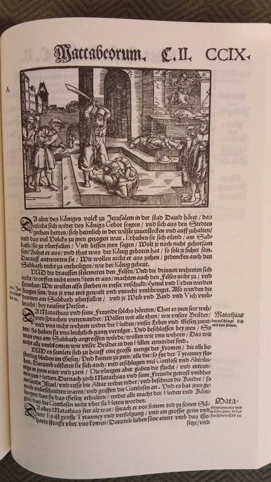 Biblia Germanica - Traducerea Luther 1545, ultima ediție. Cu apocrife