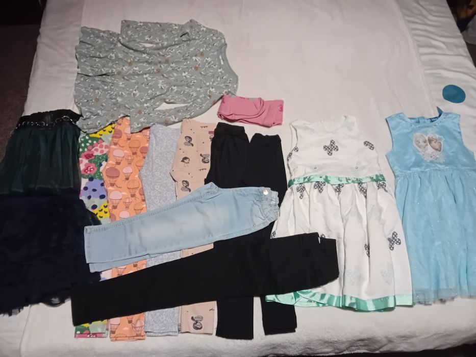 Голям лот дрехи момиче 116-122
