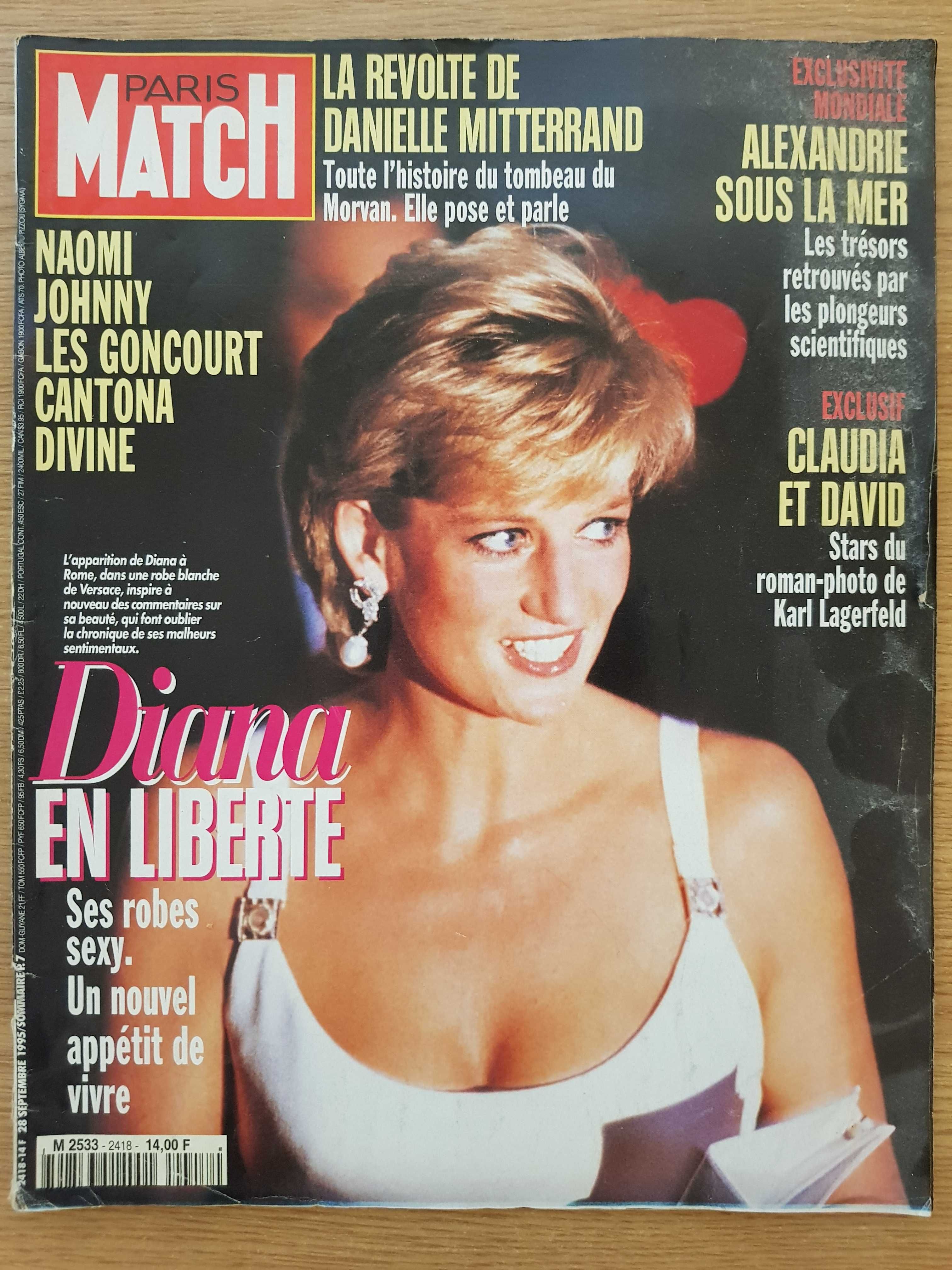 Reviste vechi Neewsweek, Paris Match si Playboy, din anii '90