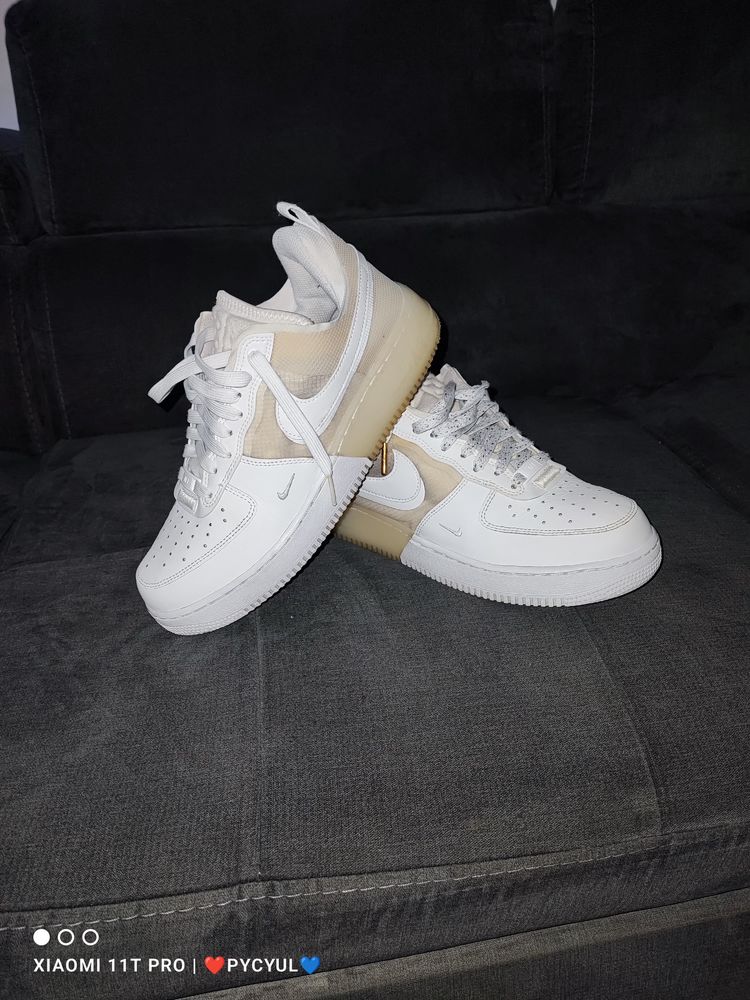 Adidasi AirForce 1 transparenti