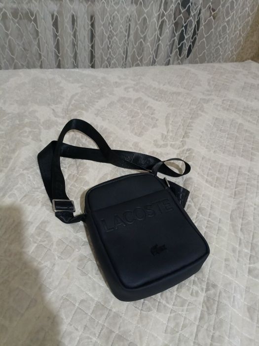 Барсетка лакоста оригинал 100%