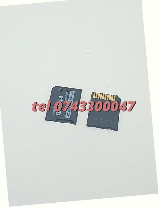 Adaptor Card De Memorie Micro Sd La Memory Stick Pro Duo Pentru Plays