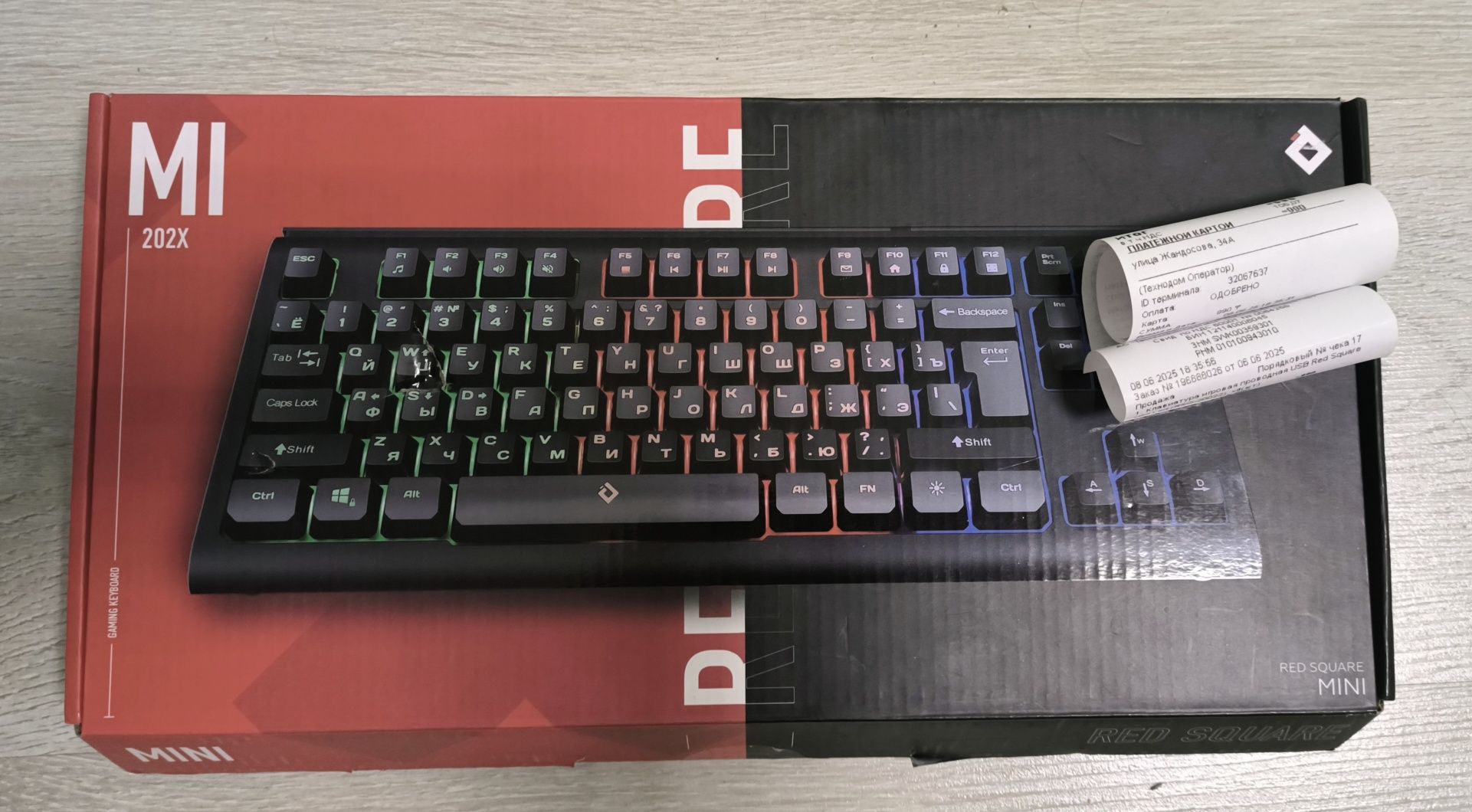 игровая клавиатура Red Square Mini LED
