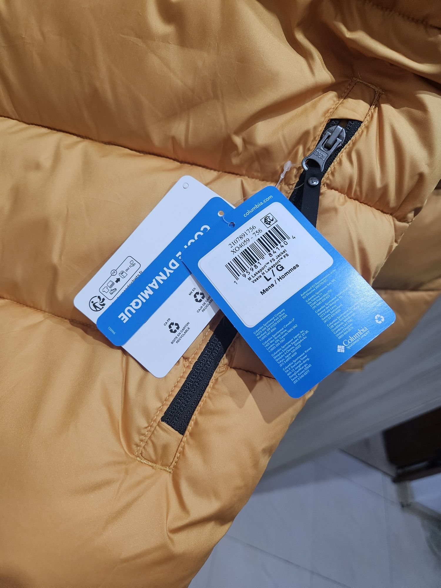 Columbia Puffer - L размер яке пухенка НОВО