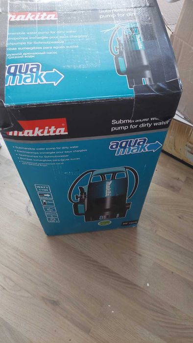 Потопяема помпа за мръсна вода Makita - PF1010, 1100W, 240 l/min