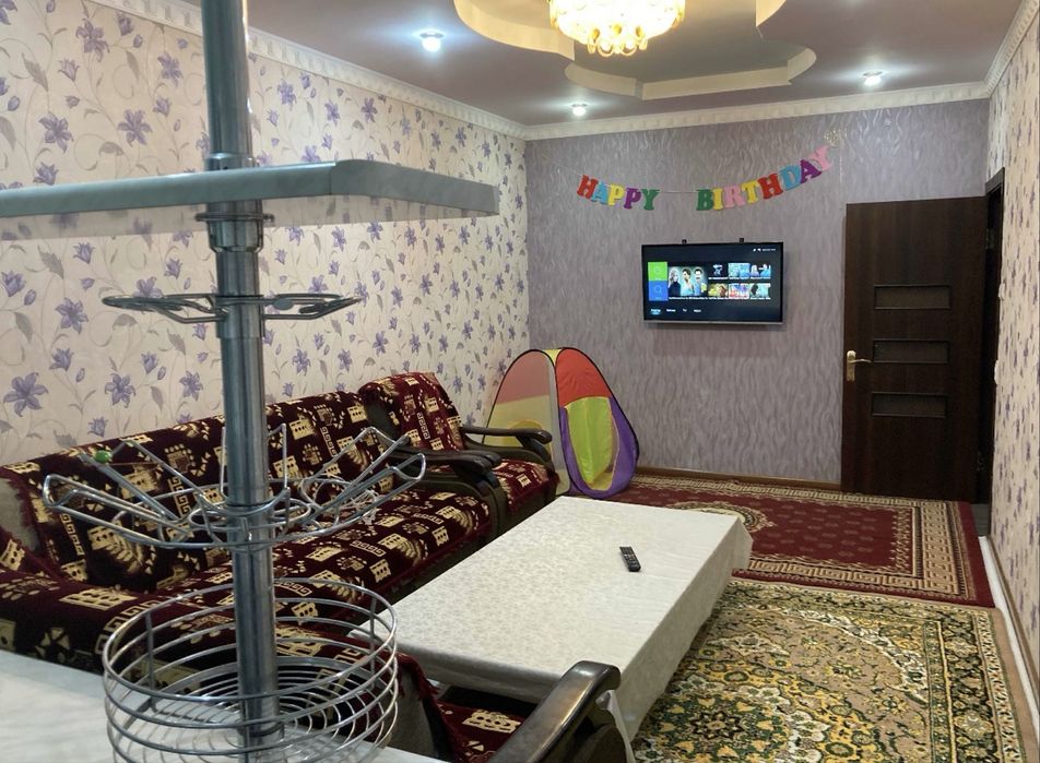 Сдается 2в3 ком Эко Бозор Массив Феруза