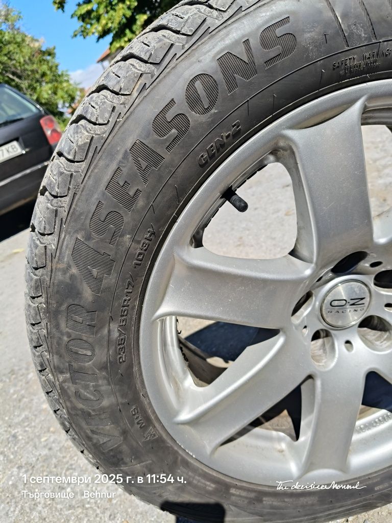 Джанти  Rial 17' със гуми Goodyear 4 season