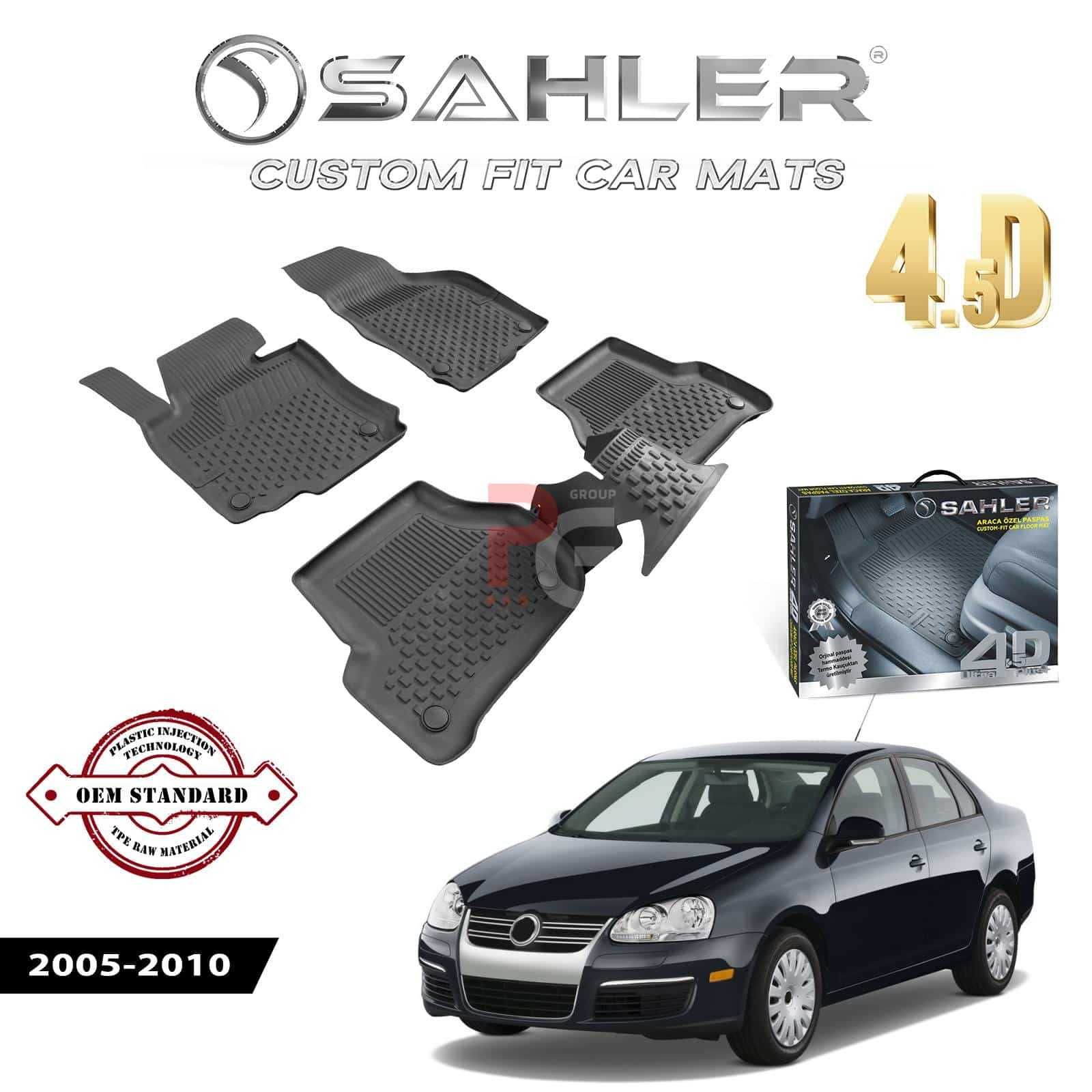 Гумени стелки за VW Jetta / Джета / 2005-2010