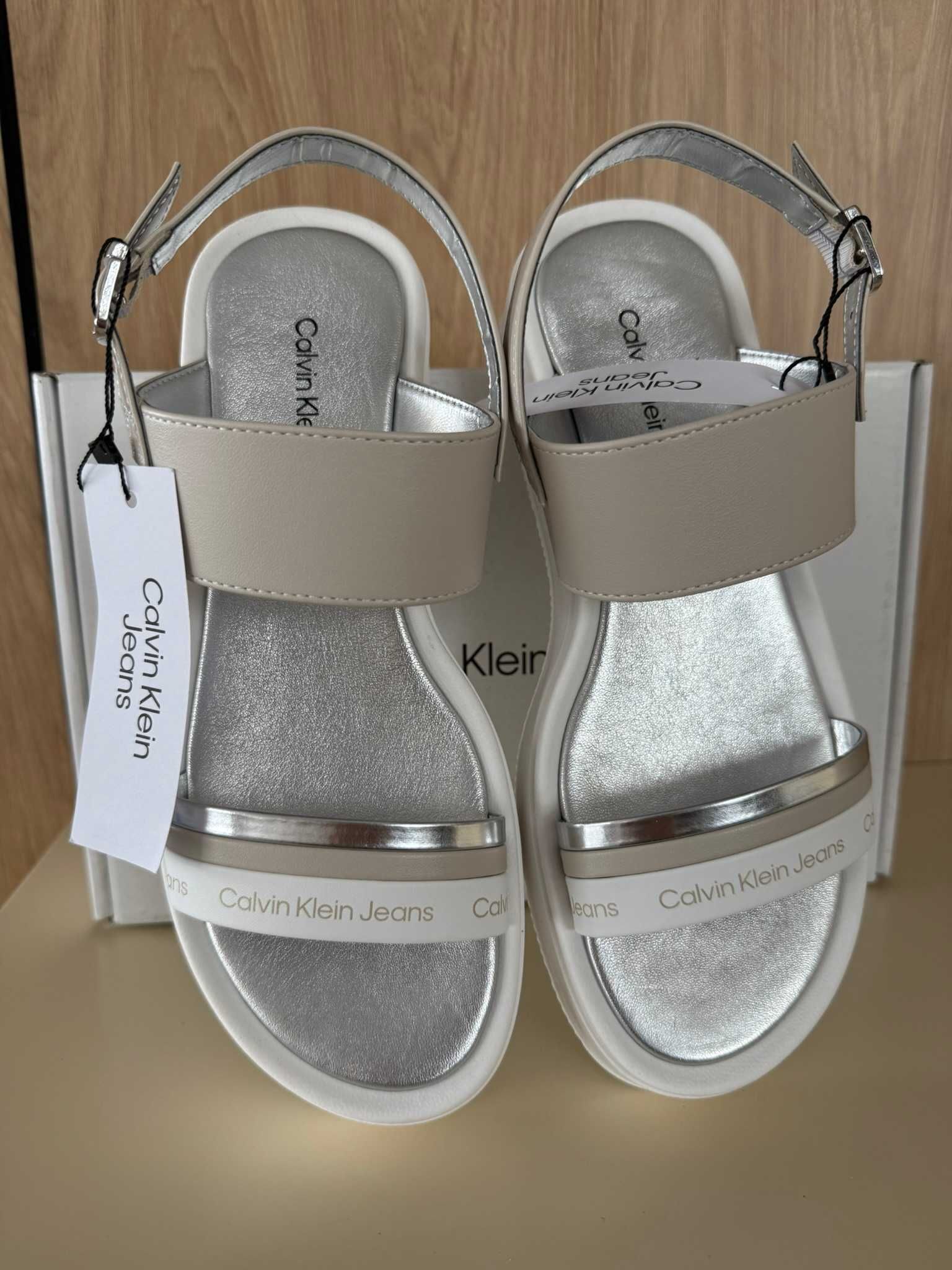 Нови оригинални сандали CK, Tommy H., DKNY