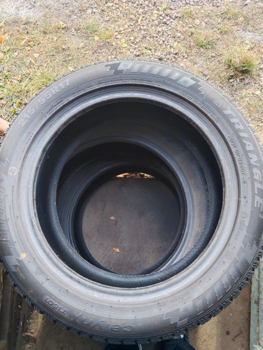 Продам 4 балона зимней резины фирмы Triangle в хорошем состоянии 215