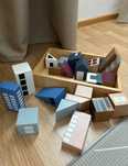 Разнообразни Монтесори детски дървени играчки