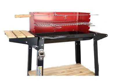 Gratar mobil pe roti NOU 84 x 86 x 45 cm