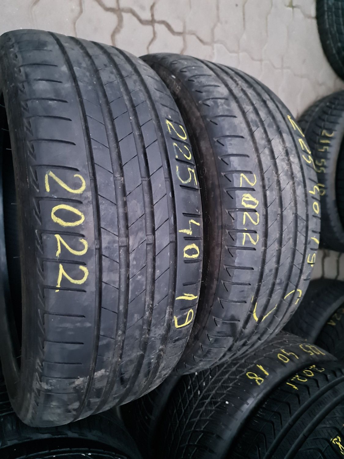 225/40/19" 93 Y.Set BRIDGESTONE TURANZA dot 2022.RFT.anv Vară.Impecab
