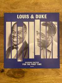 Louis Armstrong and Duke Ellington vinyl LP