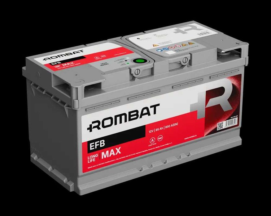 Baterii Rombat NOI – 45Ah până la 110Ah ( Garantie 2 sau 3 ani)
