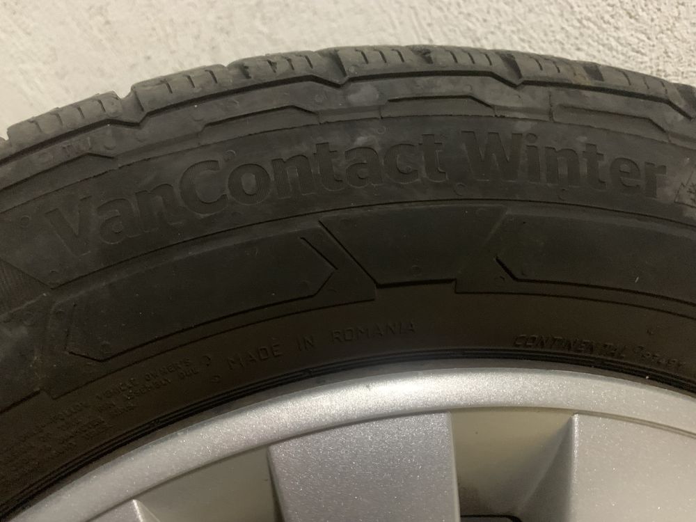 Джанти с зимни гуми CONTINENTAL VanContact Winter 195/60R16 99/97T