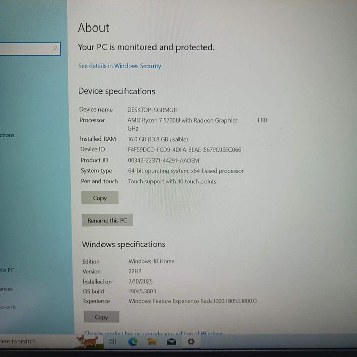 Lenovo IdeaPad Flex 5 82R40005US AMD Ryzen 7 5700U 1.8GHz 16GB RAM 512