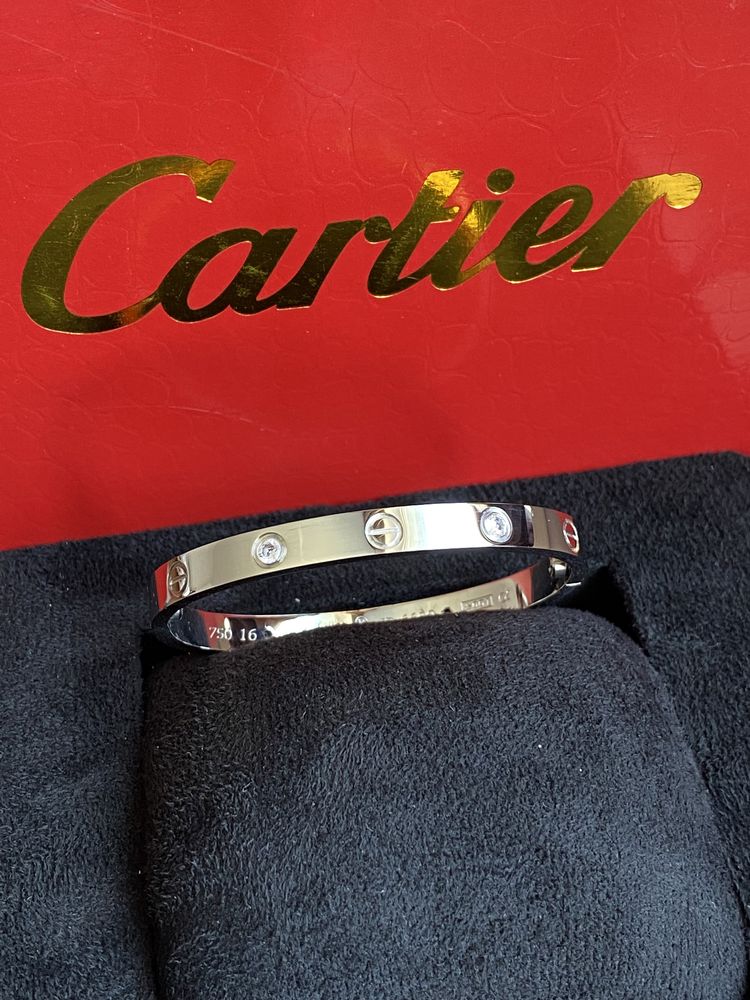 Cartier LOVE 16 White Gold 18K Diamond