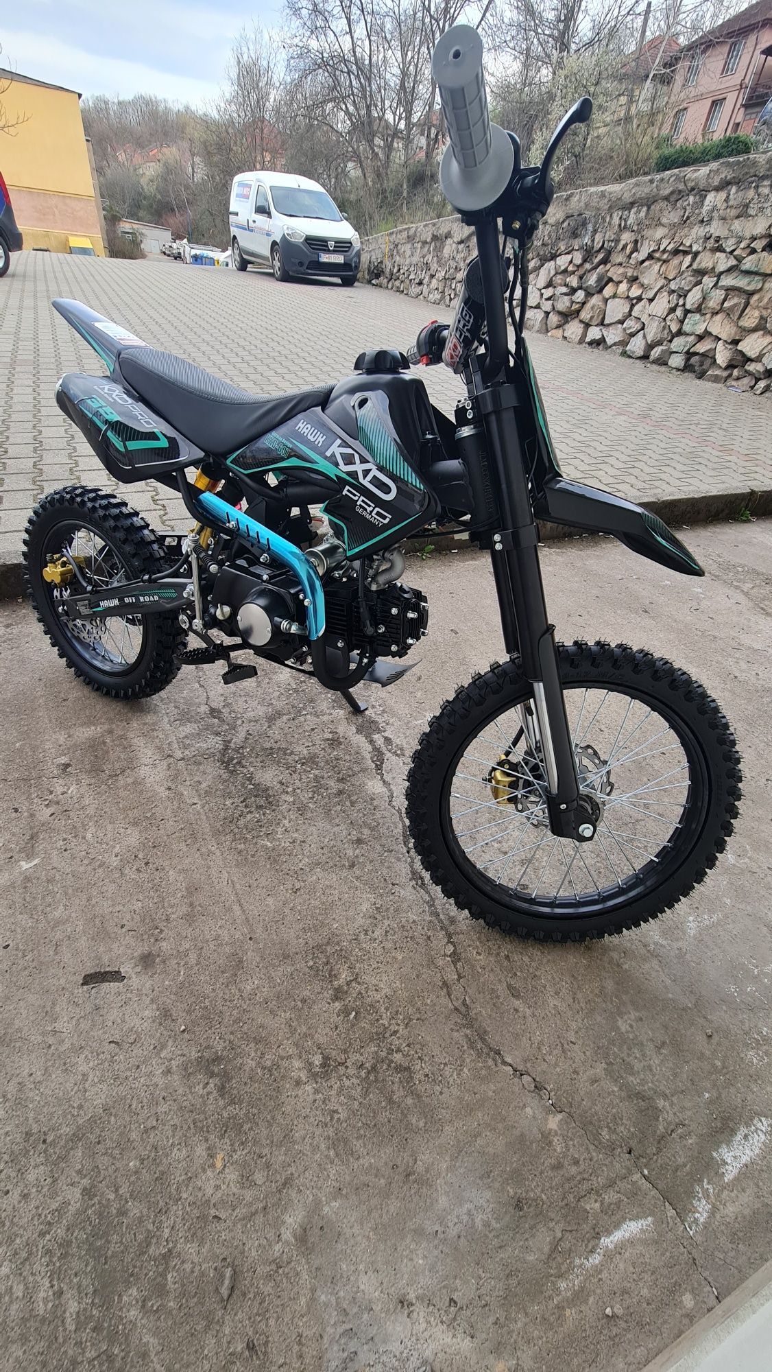 Cross Motocross Enduro KXD PRO Germany Hawk 125cc E-start