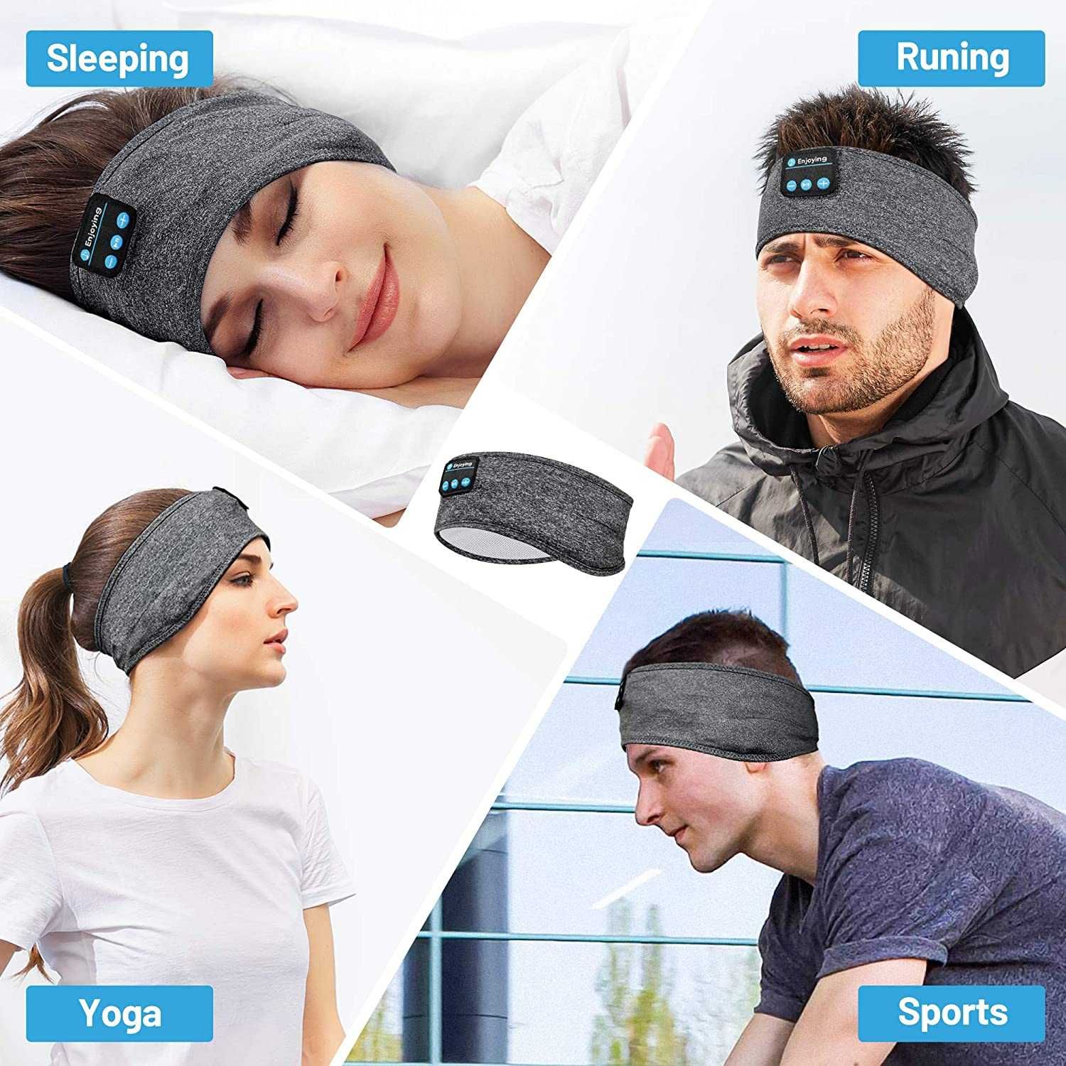 Perytong Bluetooth спортни слушалки в лента за глава
