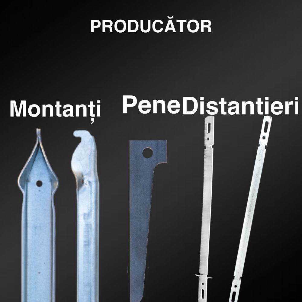 montantI,  cofraje doka, lana, distantieri metalici, cravate, pene
