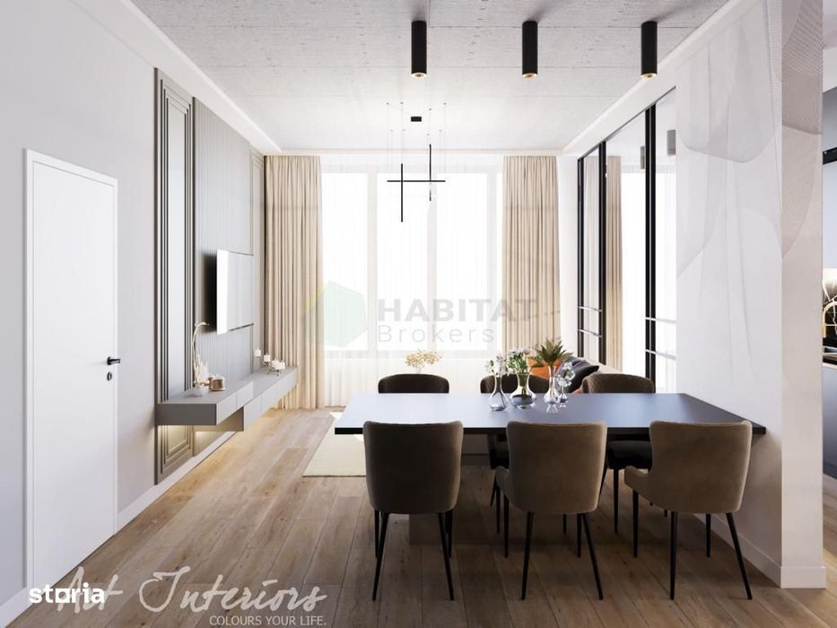 Apartament 3 camere parter | Grădină + terasă 32 mp | PIPERA CONCEPT I