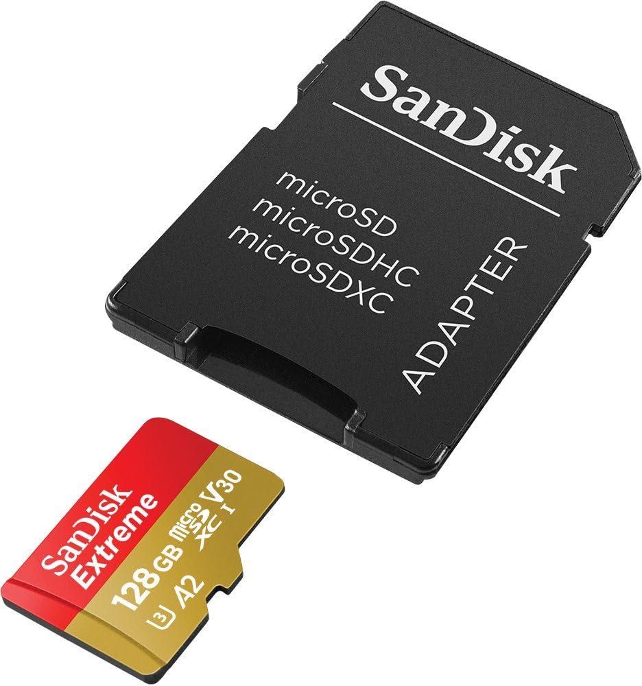 Card memorie Sandisk microSDXC Extreme, 128 GB, sigilat