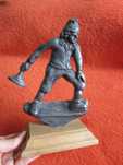 Tăietor de lemne  metalica  vintage
