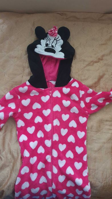 Оригинален детски цял поларен гащеризон на Disney - Miney Mouse !