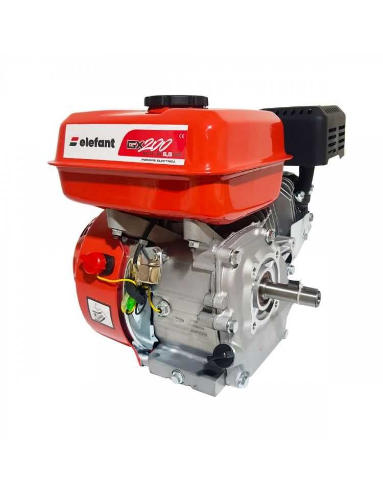 Motor pe benzina Elefant GX200, 6.5 CP,3600 rot/min, ax 20 mm Garantie