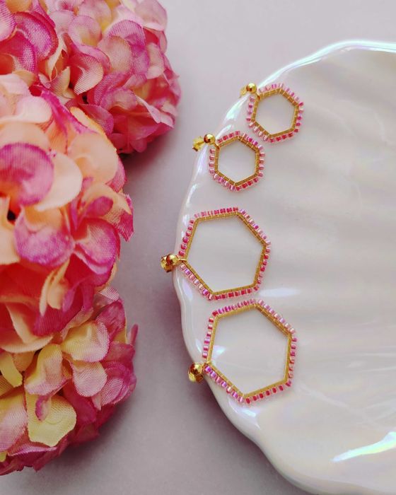 Ръчно изработени обеци Сребро 925 Неръждаема стомана и Японски мъниста