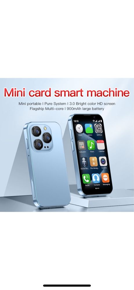 SOYES XS18 Pro смартфон 2GB RAM 16GB ROM 3.0 инча БГ меню