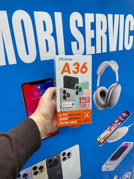 ГАРАНТИЯ !!! Смартфон ZTE BLADE A36 64/4+8GB Телефон