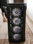 Carcasa Aqirys Deneb - 8 ventilatoare RGB incluse